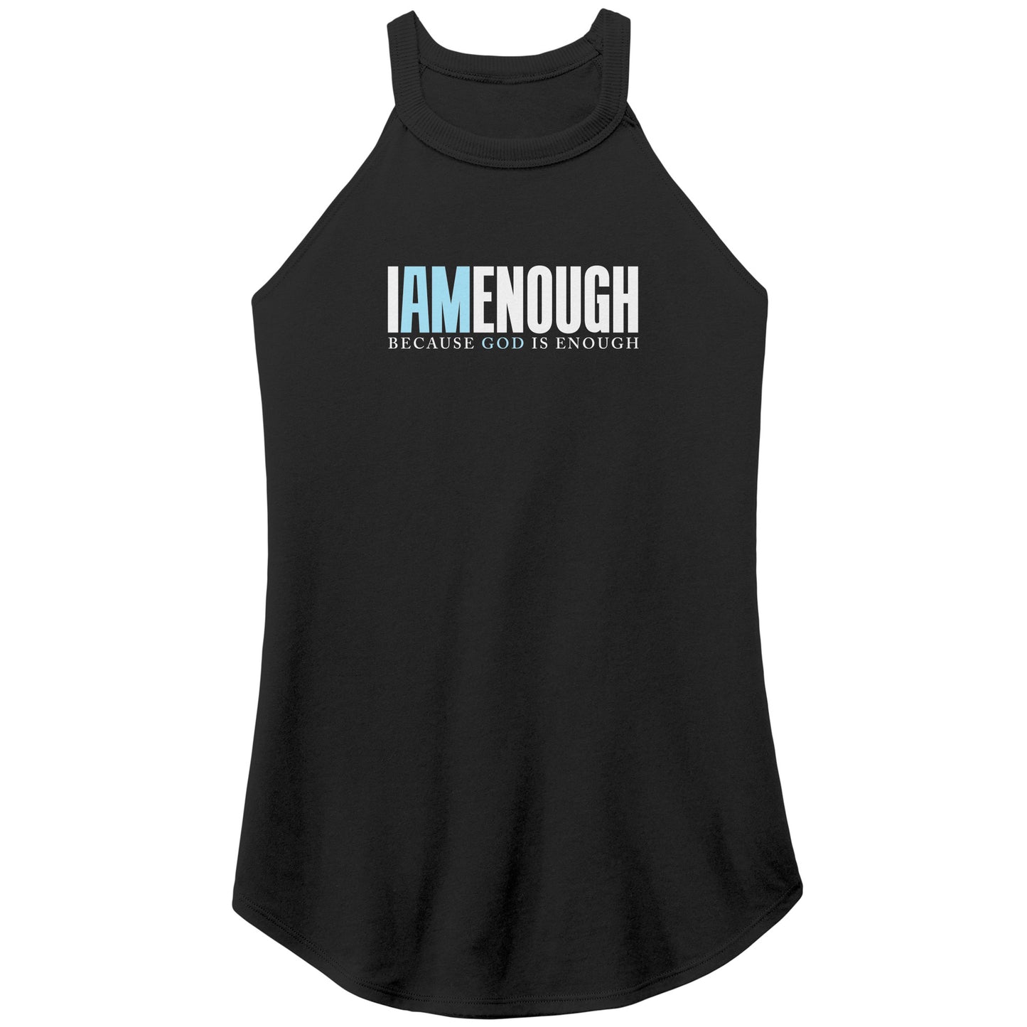 I Am Enough Women's Rocker Tank