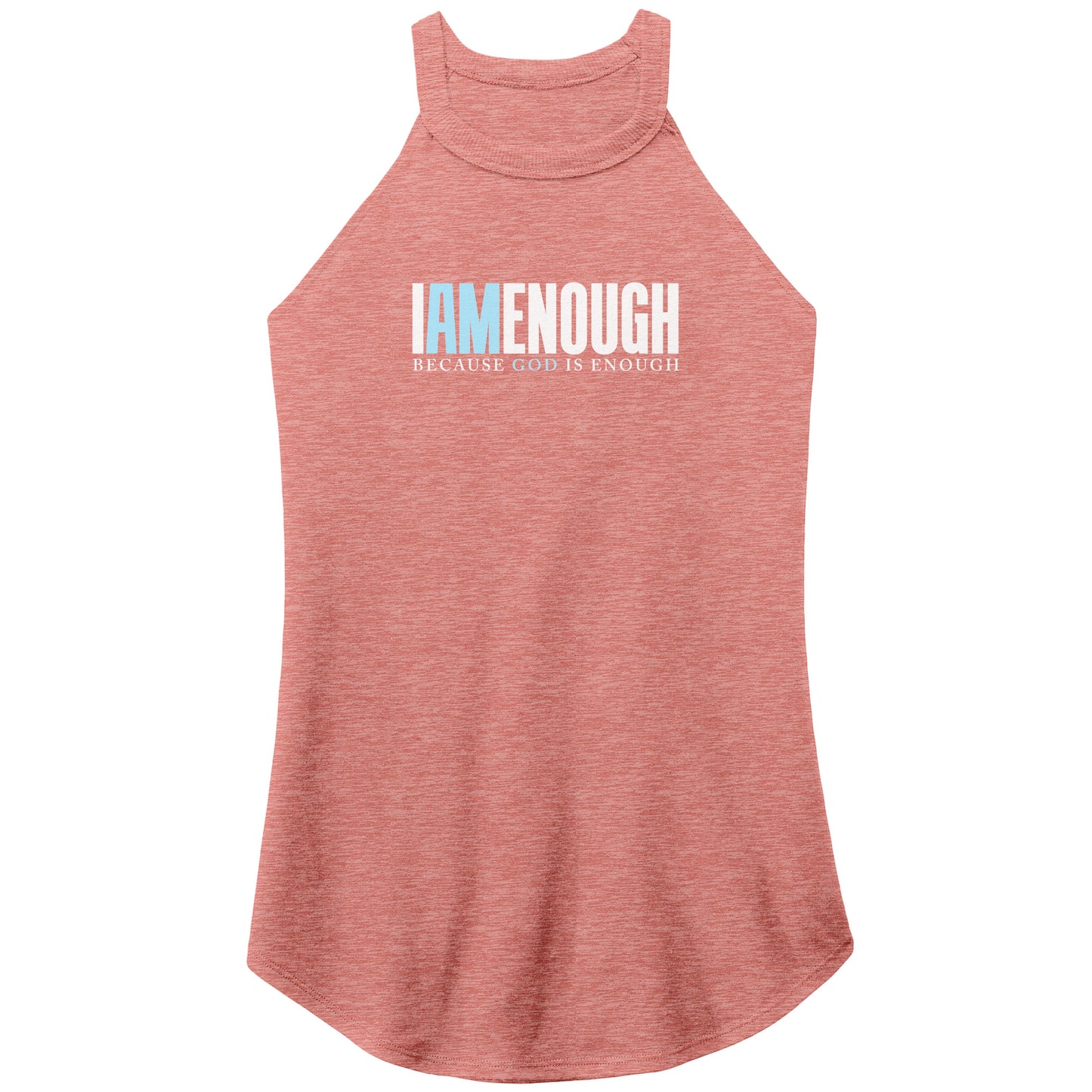 I Am Enough Women's Rocker Tank