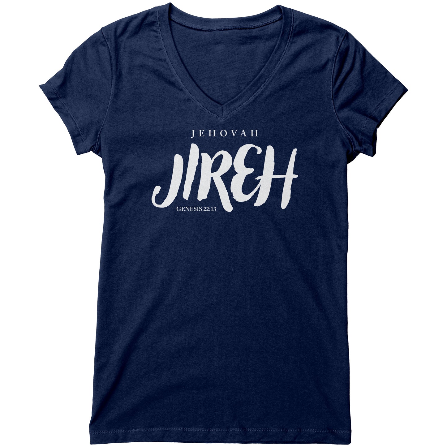 Jehovah Jireh Women's V-Neck Tee