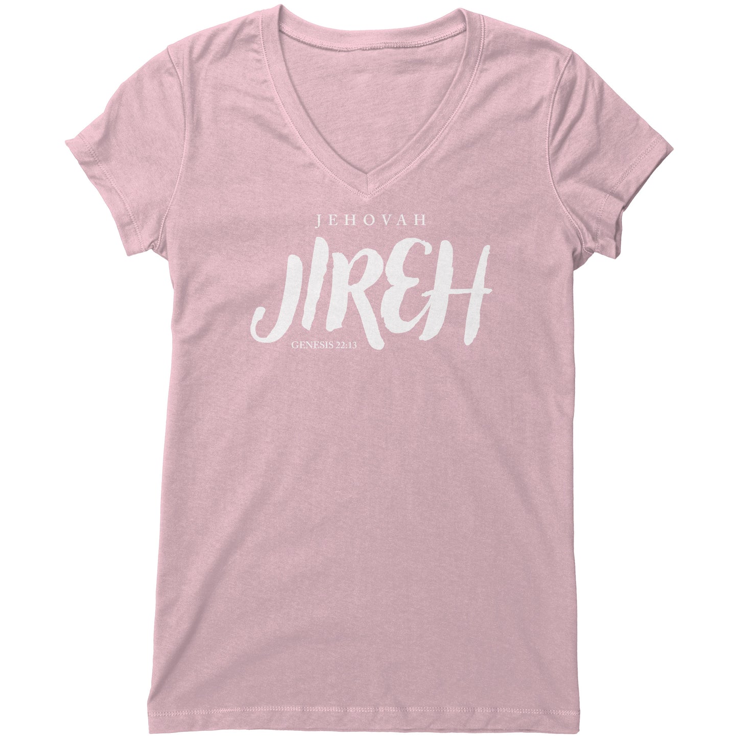 Jehovah Jireh Women's V-Neck Tee