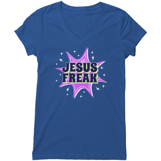 Jesus Freak Women's V-Neck Tee