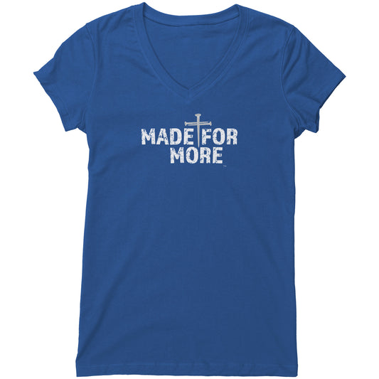 Made For More Women's V-Neck Tee