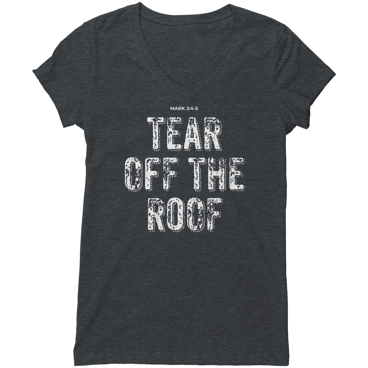 Tear Off The Roof Women's V-Neck Tee