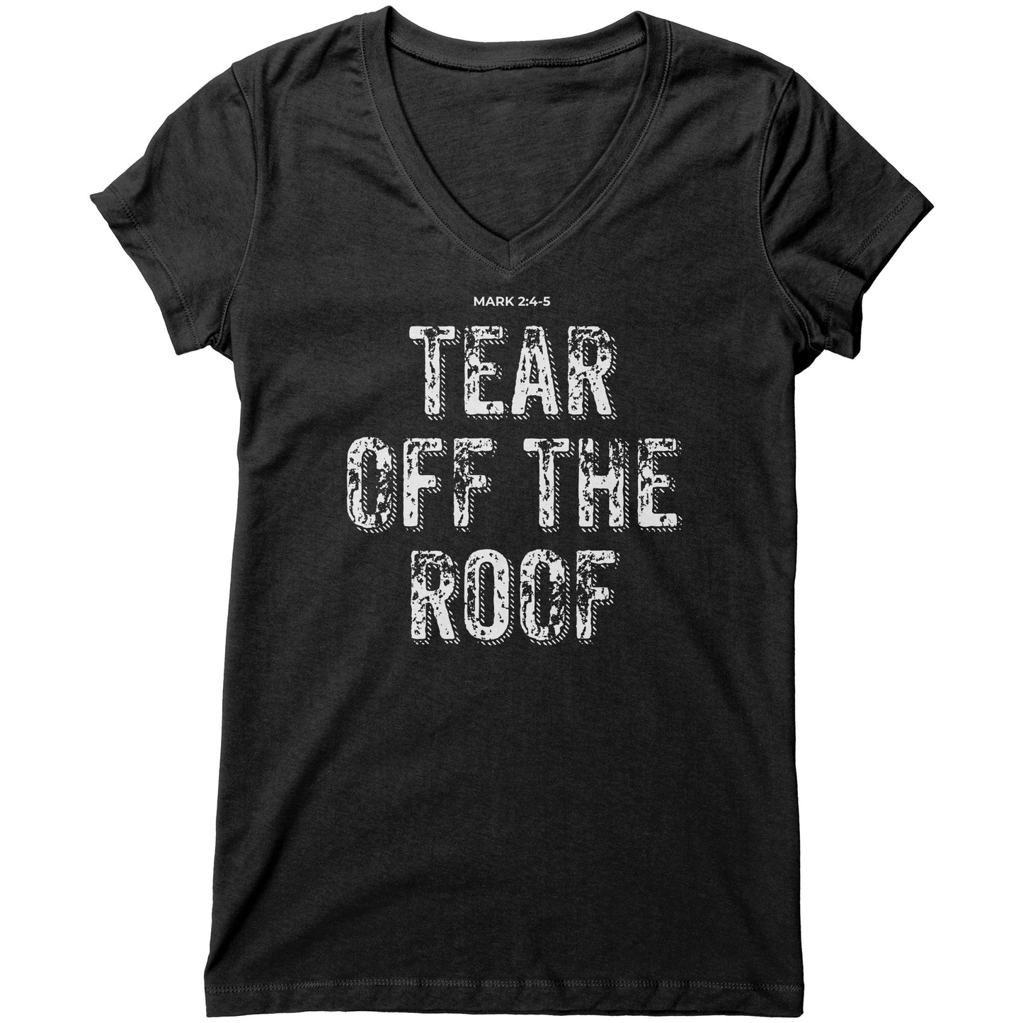 Tear Off The Roof Women's V-Neck Tee