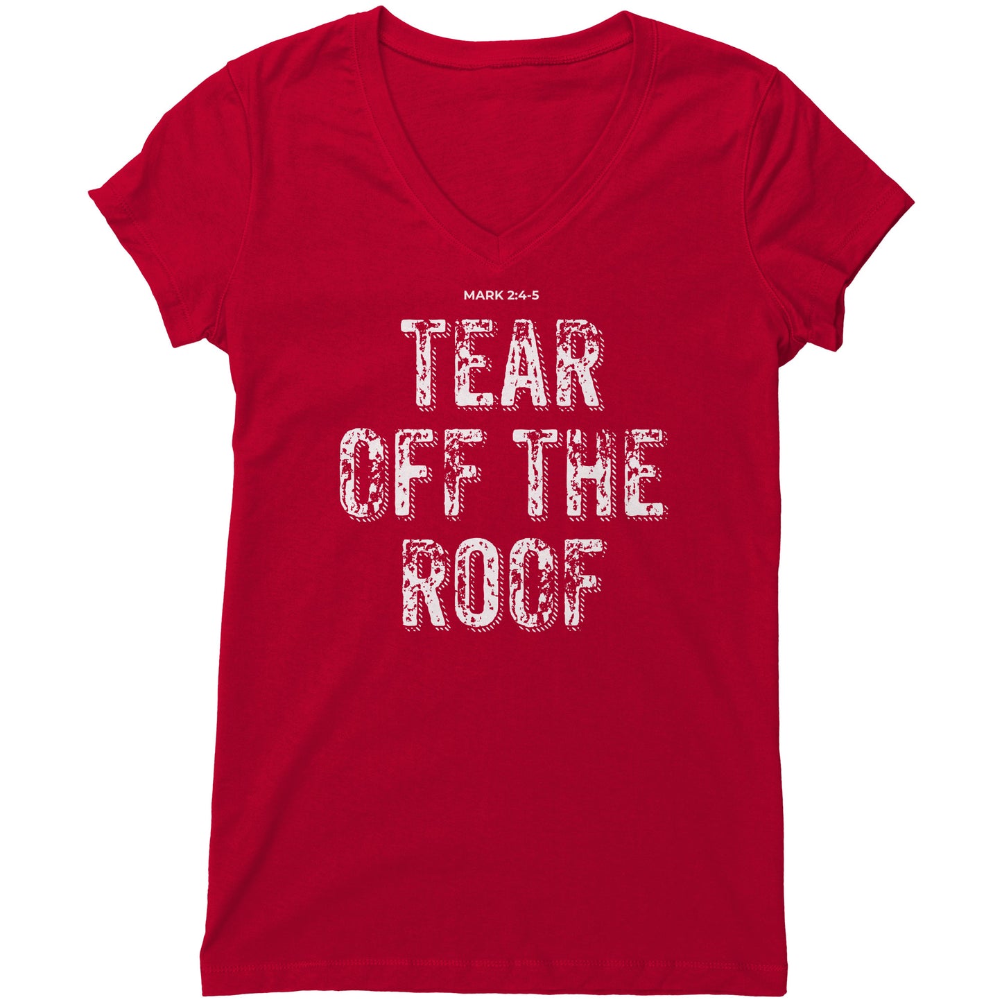 Tear Off The Roof Women's V-Neck Tee