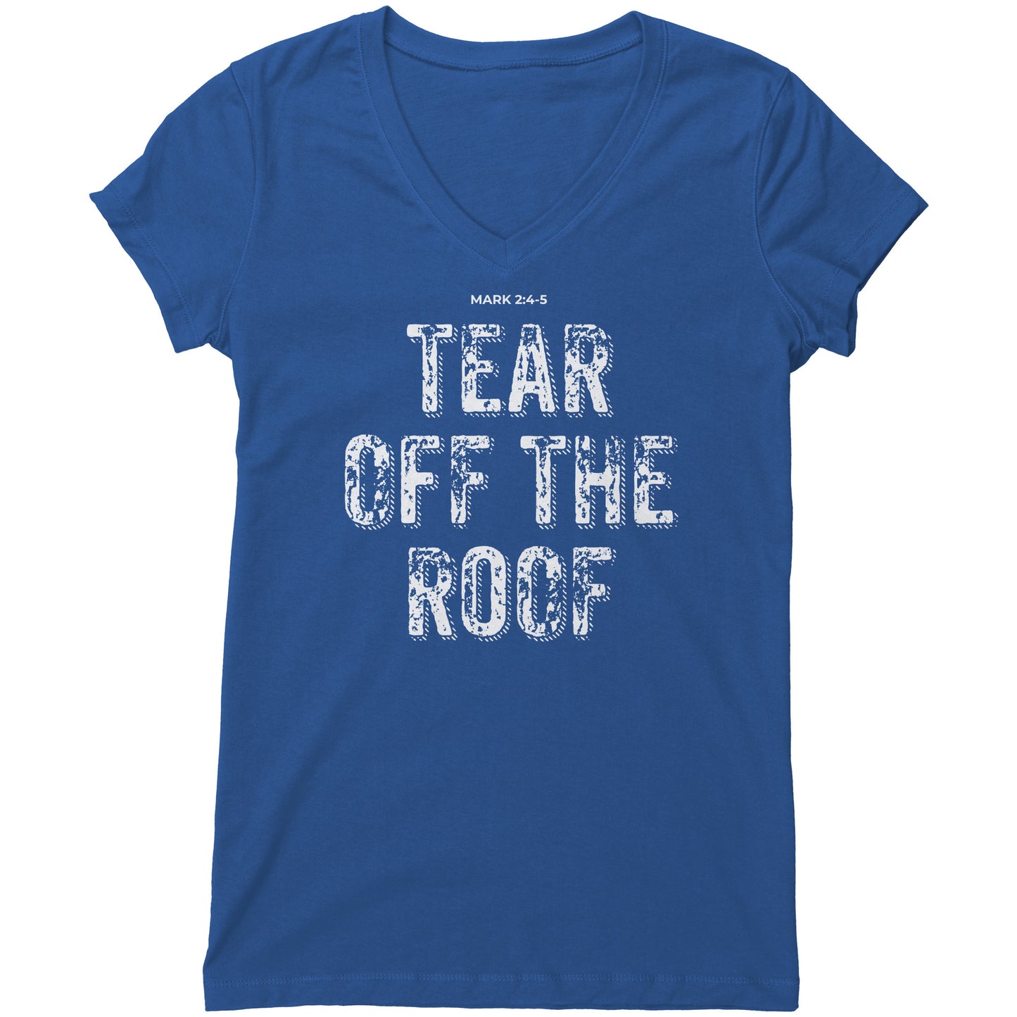 Tear Off The Roof Women's V-Neck Tee