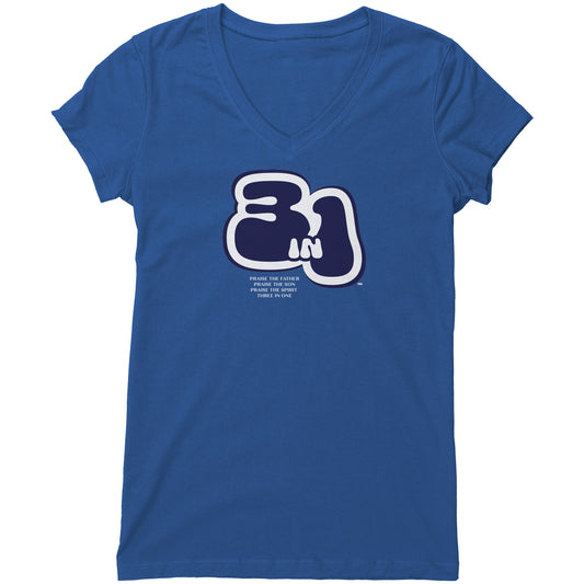 Three in One Women's V-Neck Tee