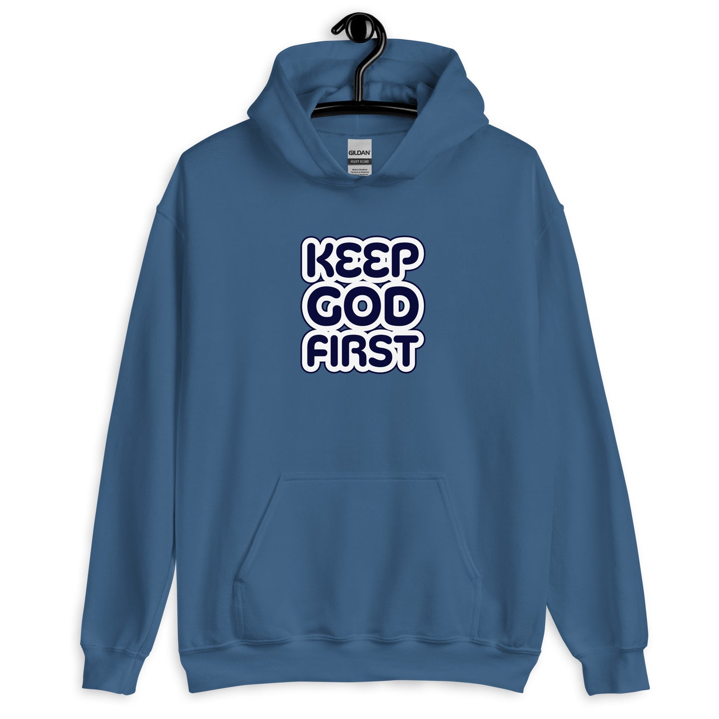 Keep God First Unisex Hoodie