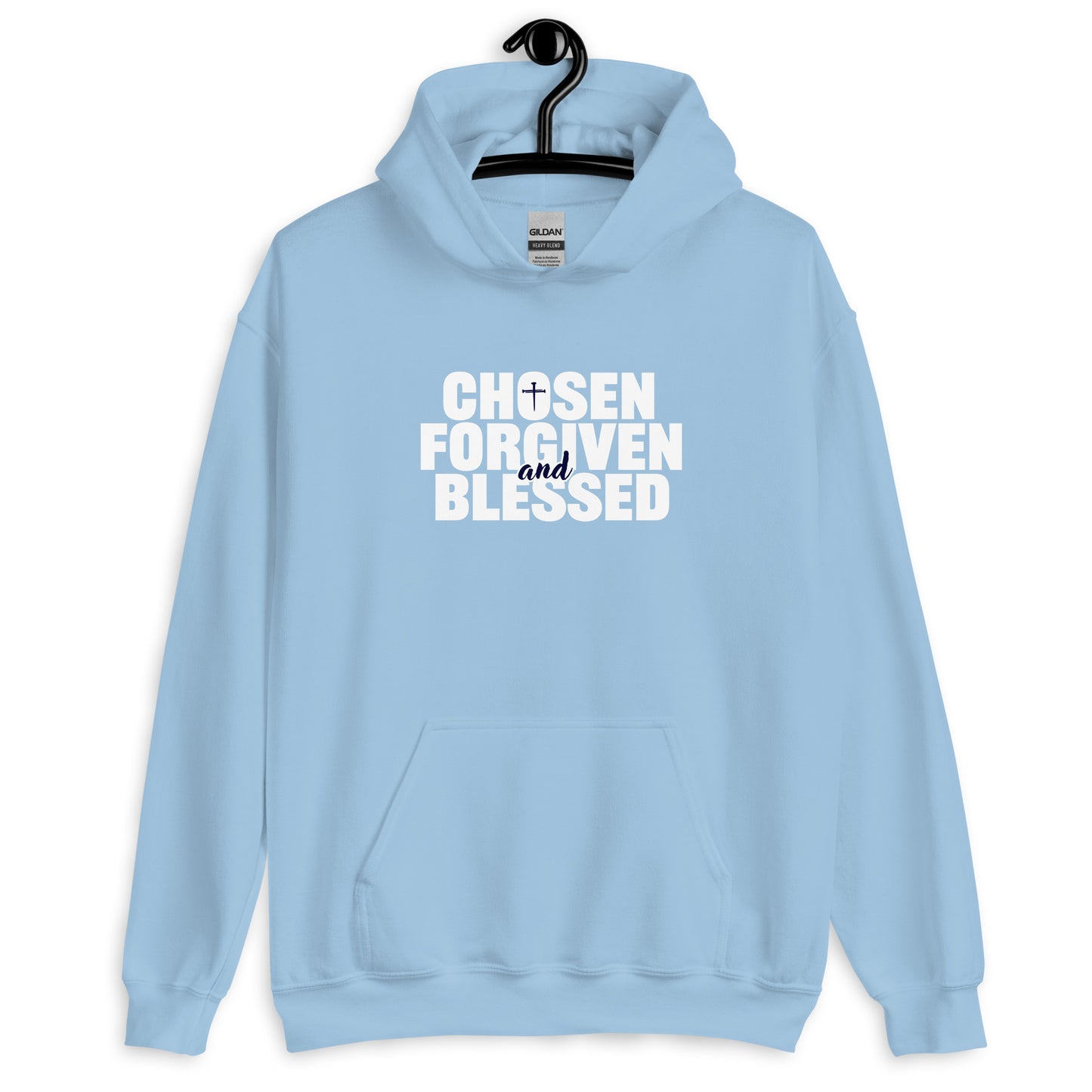 Chosen, Forgiven & Blessed Unisex Hoodie