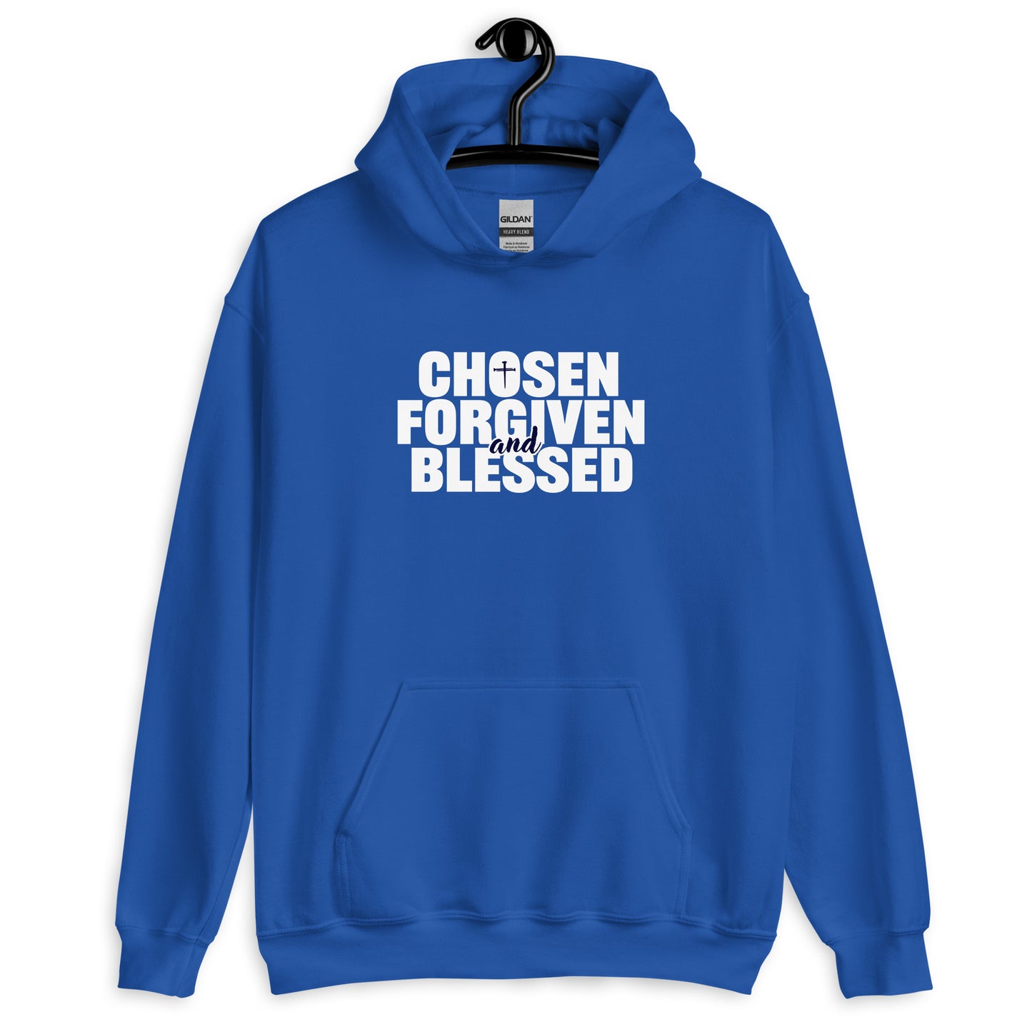 Chosen, Forgiven & Blessed Unisex Hoodie