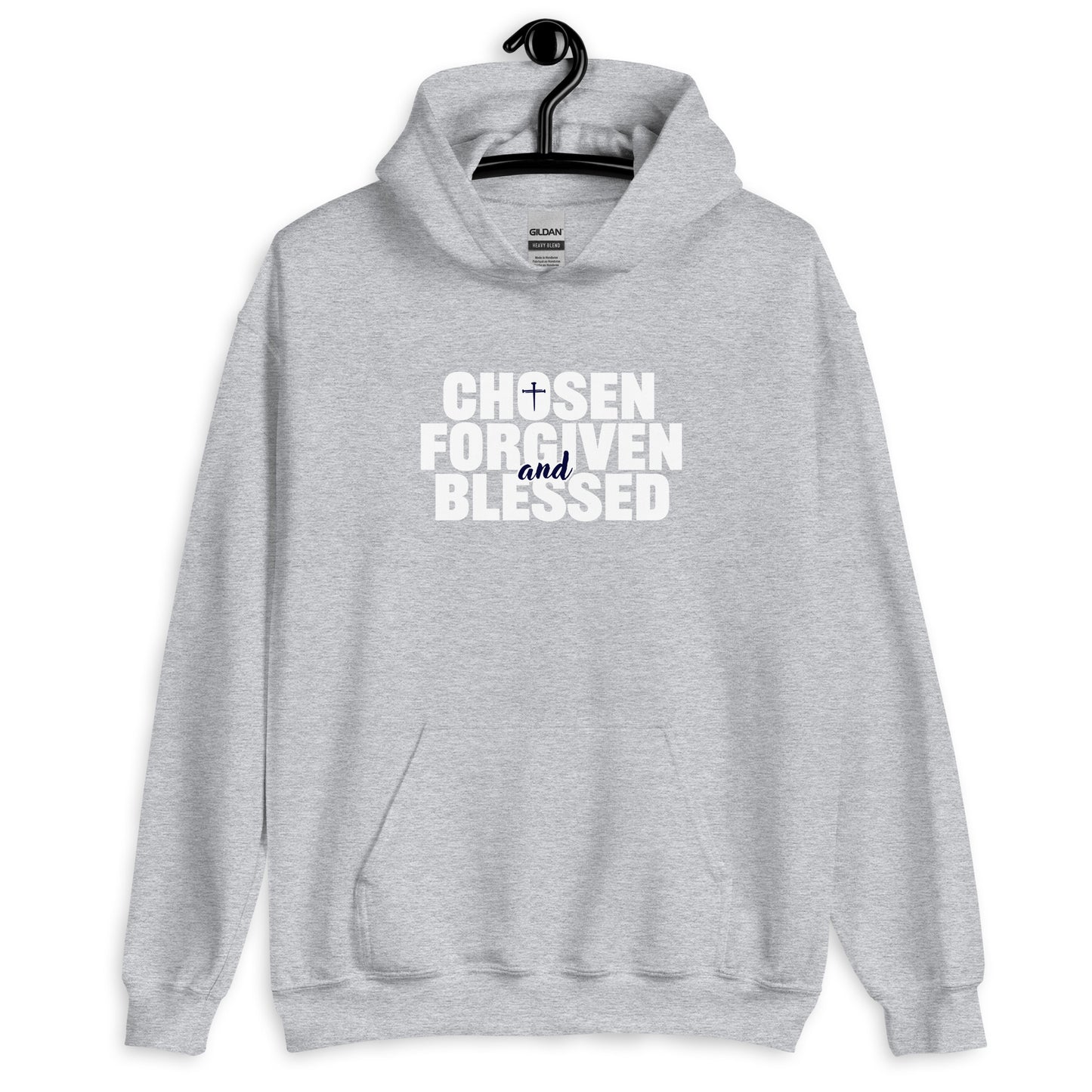 Chosen, Forgiven & Blessed Unisex Hoodie