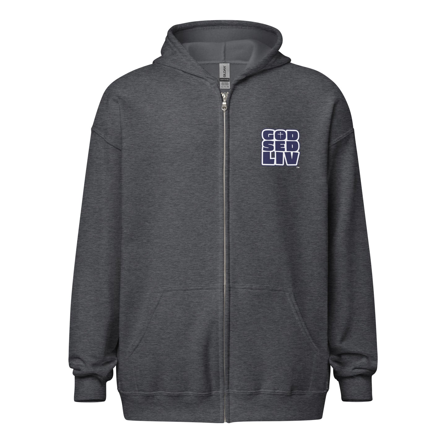 God Sed Liv/Jehovah Jireh Unisex Full-Zip Hoodie