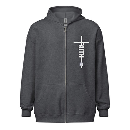 Faith Unisex Full-Zip Hoodie