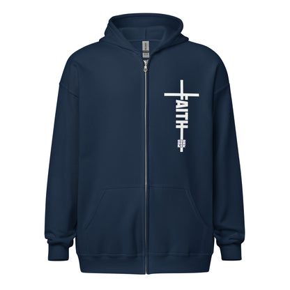 Faith Unisex Full-Zip Hoodie