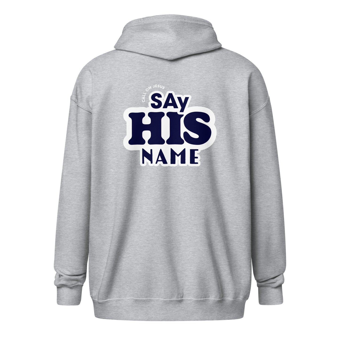 Say His Name Unisex Full-Zip Hoodie Hoodie