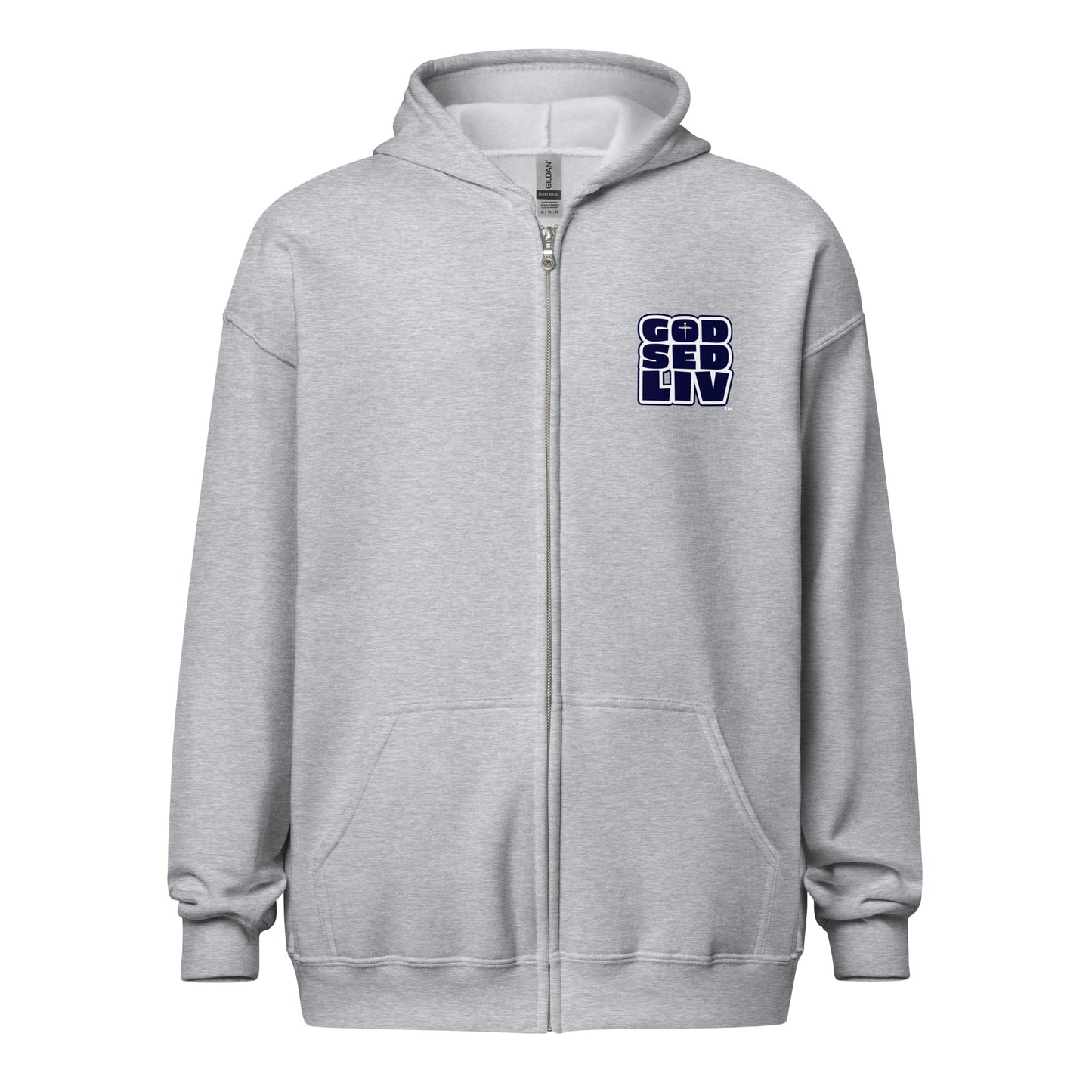 God Sed Liv/Jehovah Jireh Unisex Full-Zip Hoodie