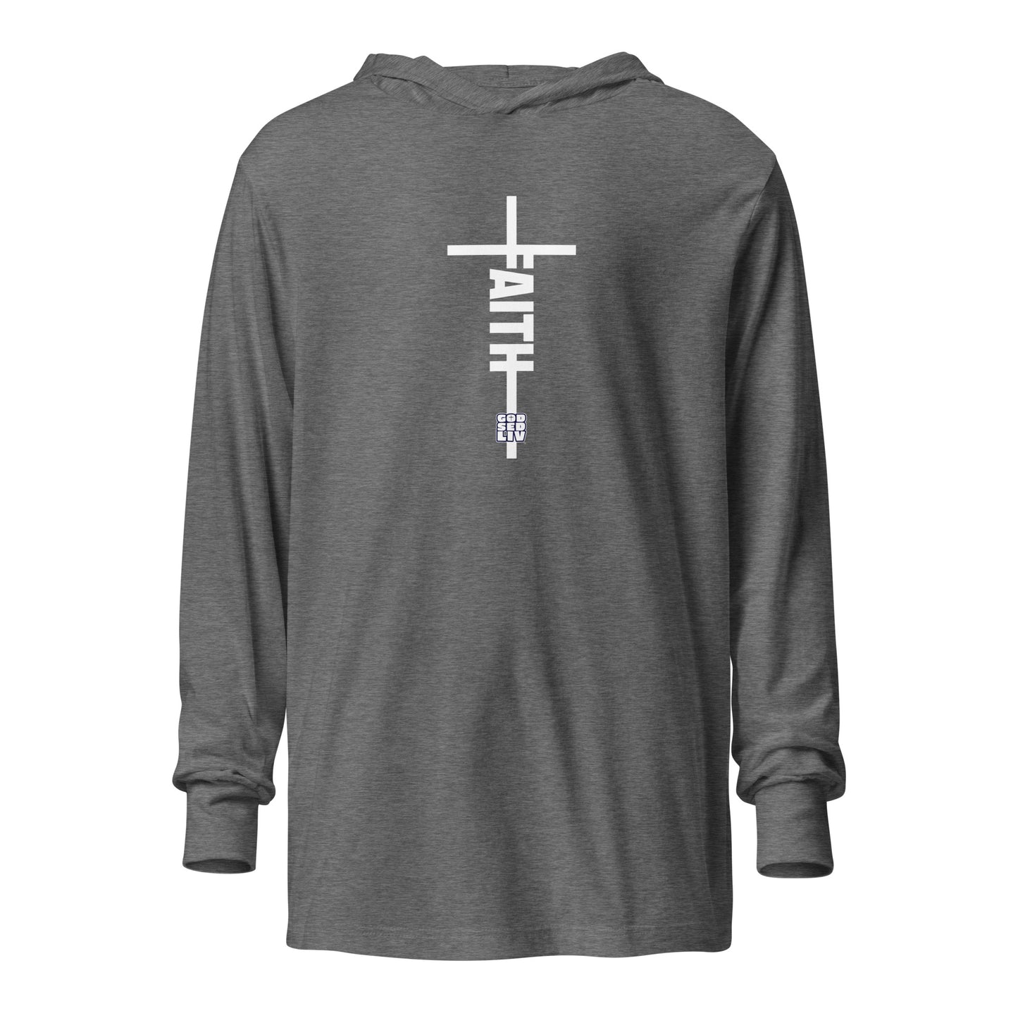 Faith Hooded Long-Sleeve Tee