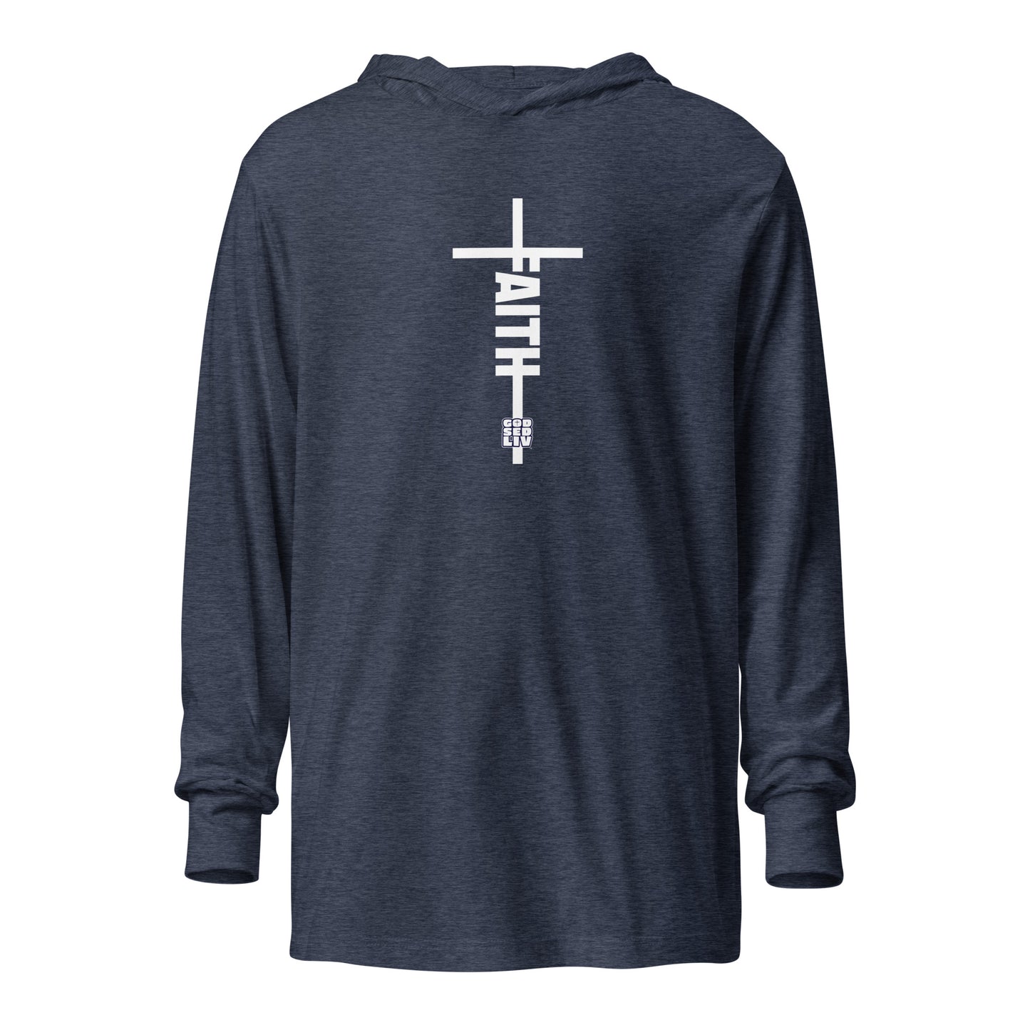 Faith Hooded Long-Sleeve Tee